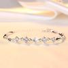 Comercio Exterior Transfronterizo Pulsera de Ola de Minería Caliente TEMU Femenina Coreana Simple Fresca Moda Elegante Joyería de Plata Regalo