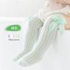 Calcetines Largos de Bebé Verano Delgados 0-4 Años Calcetines Hasta la Rodilla para Bebé Antimosquitos Malla Recién Nacido Calcetines para Aire Acondicionado