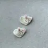 Botões em Forma de Coração Estilo Primavera Acessórios de Tecido DIY Acessórios Doces para Cabelo Bolsas Sapatos Meias Boneca de Pelúcia Acessórios de Roupa