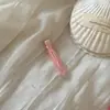 Presilha de Cabelo Estreita Sem Costura Colorida de Estrela de Cinco Pontas para Mulheres, Grampo de Cabelo Metálico em Cores Doces, Presilha de Cabelo Simples para Franja e Cabelos Soltos