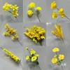 Flores de Boda Amarillas Falsas Flores para Decorar el Escenario y el Camino Arreglo de Compromiso Flores de Piso Decoración del Hogar Adornos de Flores Artificiales