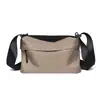 2026 Nova Bolsa Quadrada Pequena Masculina de Ombro Cruzado para Viagem de Negócios, Bolsa Masculina de Nicho Resistente à Água Leve para Viagem