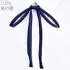 Corbata de lazo jk sin nudos raíz de pluma gigante estilo universitario femenino corbata estudiante uniforme académico foto de graduación flor de cuello uniforme escolar lazo