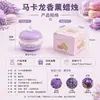 Velas Perfumadas de Macaron, Regalos de Fragancia para Bodas al por Mayor, Velas Hechas a Mano, Formas de Cera Simulada