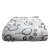 Manta para Mascotas de Venta Caliente Transfronteriza, Manta Universal para Todas las Estaciones, Colchoneta Cálida para Dormir, Manta de Terciopelo Coral con Huella de Pata, Tapete para Perro y Gato al por Mayor