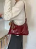 Bolso de axila de gran capacidad para mujer, nuevo bolso de hombro versátil casual 2026, bolso cruzado de alta gama vintage para el día a día