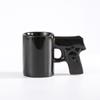 Taza de Cerámica Creativa Taza de Pistola Oro Plata Taza con Mango de Arma Taza de Agua Personalizada Taza de Café Taza 3D Taza de Esmalte de Color