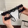 Beleza Leite~ Calcinhas de renda sexy e inocentes para mulheres, cintura baixa, corte alto, respiráveis, fundo 100% algodão, tanga