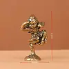 Adorno de Escritorio Retro de Latón Sun Wukong Vara Dorada Nube Voladora Gran Sabio Igual al Cielo Escultura de Cobre Artesanía Adorno Cobre Viejo Venta al por Mayor
