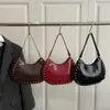 Bolso tipo Dim Sum con Remaches, Bolso de Hombro Estilo Europeo y Americano para Chica Popular, Bolso de Mano, Bolso de Hombro Punk para Mujer, Nuevo Modelo 2025 Bolso de Hombro