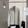 Chaqueta de Trabajo Impermeable Cortavientos Estilo Japonés con Cuello Alto para Hombre y Mujer, Abrigo de Corte Holgado 486167