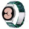 Adequado para Samsung Watch5/6/7/8 Watch com Pulseira de Resina Sem Frestas Nova Pulseira de Pulso de Reposição Pulseira de Metal
