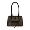 Nova Bolsa Feminina de Mão Moda Outono 2025 Ombro Textura Fashion Casual para o Dia a Dia Sob o Braço Grande Capacidade Bolsa Feminina