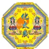 Laço de Papel Xiongxian, Suprimentos de Sacrifício de Papel para Viver, Balde Octogonal para Oferenda de Fogo, Bacia Octogonal, Caixa de Ouro, Atacado Funerário Jinglan