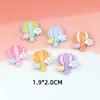Fábrica de origen lindas nubes globo aerostático DIY pegamento de crema resina accesorios zapatos con agujero hechos a mano pegatinas decorativas