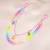 Corrente para Calça Acrílica Colorida Versátil Tendência Pingente de Concha Corrente de Cintura Corrente Estilo Moda da Europa e América Estilo Ins Transfronteiriço
