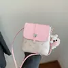 Bolsa Saco Color Block Estampada Primavera 2026 Grande Capacidade Design Fresco Novo Tendência Ombro Cruzado para Mulheres
