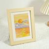 Porta-Retrato de Mesa de Madeira Quadrado Porta-Retrato 6 polegadas Porta-Retrato Decorativo de Mesa 7 Polegadas 8 polegadas 10 polegadas Moldura para Pintura a Óleo