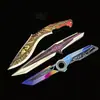 Delta S11 Temporada Reimaginada: Cuchillo de Juguete Articulado Modelo Arma, Giratorio, Pieza Decorativa, Artesanía Hecha a Mano, Regalo