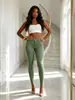 Pantalones Vaqueros Ajustados Elásticos Color Verde Militar de Moda Europea y Americana Transfronteriza, Ajuste Delgado Directo de Fábrica Levanta Glúteos Skinny de Lápiz para Exportación