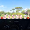 Lindos adornos de Hello Kitty KT para coche, coche eléctrico, pequeños adornos para el interior del coche, decoración de la consola del coche.
