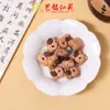 Colección de Accesorios Corazón de Oso de Grano de Café de Madera de Durazno Viejo Cuentas Sueltas DIY Juguete Cultural Accesorios para Joyería Pulsera de Cuentas Sueltas
