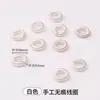 17 Colores Hilo de Seda Bobina sin Costuras Pulsera de Cuerda para la Mano Cuentas de Posicionamiento Cuentas Deslizantes Bobina Tejida a Mano Materiales DIY Venta al por Mayor