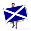 Bandera de Escocia de poliéster con soporte para pie, tamaño 3x5 pies (90x150 cm), venta al por mayor