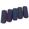 Estuche para Gafas con Cremallera Colorida de Mezclilla Eva Portátil Resistente a la Presión Caja de Almacenamiento para Gafas Estuche Retro para Gafas de Sol