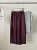 Calça Vovó de Linho Tencel Feminina 2026 Primavera Verão Fina Patchwork Perna Larga Cropped Calça Cimitarra Emagrecimento Versátil Calças Frescas