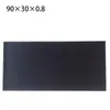 Venta directa de fábrica nuevo posavasos de bar de silicona negro cuadrado rectangular redondo de alta calidad