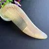 Pente Autêntico Amarelo Espesso de Chifre de Boi, Pente de Chifre de Ovelha Golfinho, Pente de Chifre de Boi Meridianos Cauda Curva, Venda por Atacado do Fabricante