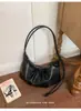 Sentido del Diseño de Comercio Exterior Bolso de Nicho Bajo el Brazo Nuevo para Mujer Gran Capacidad Bolso Retro Tipo Dumpling Versátil Bolso de Hombro Único Cruzado Moderno