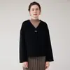 Abrigo cruzado de terciopelo esmerilado marrón grisáceo, estilo vintage, corte holgado, con solapas, nuevo abrigo de lana para otoño/invierno europeo y americano, 100% lana