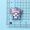 Desenho Animado Personagem Neptuno Brilhante Acessórios de Resina DIY Acessórios Grampo de Cabelo Feito à Mão Capa de Celular Cabeça de Copo de Água Atacado