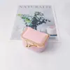 Exquisita y Compacta Bolsa para Joyería, Billetera para Monedas de PU, Anillo, Pendientes, Bolsa de Almacenamiento para Joyería, Mini Estuche de Cuero para Auriculares