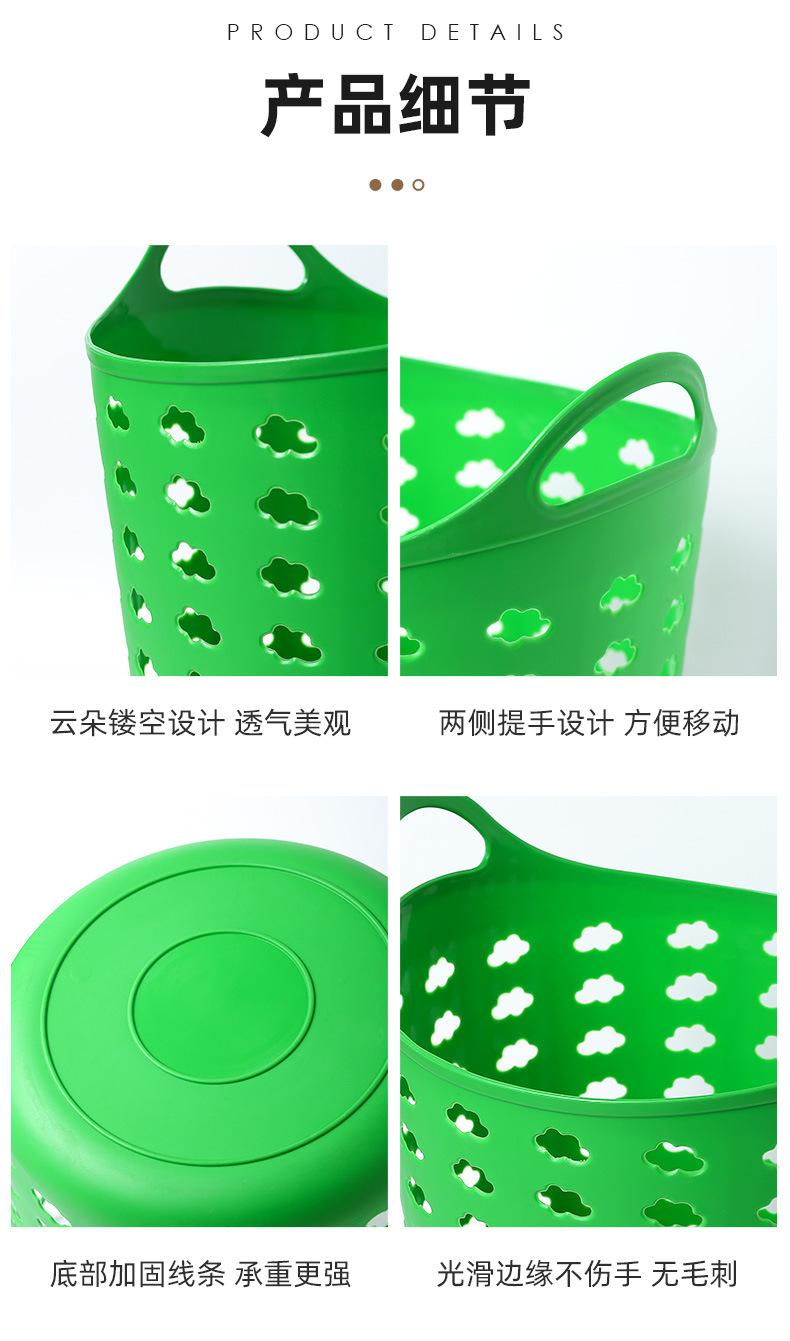 圆形云朵篮