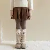 Zapatos Algodón Calcetines Infantiles Otoño Invierno Muñeco de Dibujos Animados 3D Calcetines Esponjosos Lolita Niña Linda Calcetines Altos para Piernas