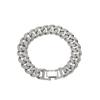 Pulsera de cadena cubana para hombre europea y americana Misma que WANG Jiaer Pulsera de Diamantes Accesorios de calle hip hop para hombres y mujeres