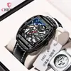 Reloj Mecánico Totalmente Automático Calado con Forma de Barril Dawn para Hombre, Transmisión en Vivo Transfronteriza, Reloj Mecánico Luminoso del Fabricante