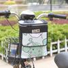 Carro elétrico pendurado Bolsa Bateria Carro dianteiro à prova de chuva Pendurado Bolsa Armazenamento de bicicleta autopropelida Bolsa Tela sensível ao toque de grande capacidade Bolsa