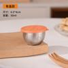 Cuenco de Acero Inoxidable Transfronterizo para Salsas Mini Sellado a Prueba de Fugas con Tapa Caja de Condimentos Comercial para Bistec Tazón de Salsa de Pimienta Negra