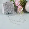 Céu Estrelado 8+3 Linha de Pesca Pérola DIY Fio para Montagem de Contas Buquê de Noiva Acessórios para Headpiece Corrente de Luz Decoração