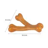 Brinquedo de Osso para Cachorro, Bastão para Dentição, Limpeza de Dentes de Filhote e Brinquedo de Galho Resistente à Mordida, Auto-Prazer e Alívio do Tédio para Animais de Estimação e Suprimentos Resistentes à Mordida