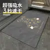Tapete de Chão de Lama Diatomácea, Tapete de Pé Antiderrapante Absorvente de Água para Porta de Banheiro Cartoon, Tapete de Chão Fácil de Cuidar, Secagem Rápida e Resistente a Manchas para Lavatório
