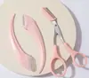 Kelly rostro nuevo traje de herramienta para recortar cejas con menisco con peine para cejas, tijeras para cejas, afeitadora macro para cejas