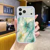 Funda de Silicona para Teléfono con Gradiente Líquido de Mariposa Iridiscente Anti-Huellas Dactilares para iPhone 18 Pro Max, Funda a Prueba de Golpes al por Mayor