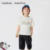 [Balaone] Balabala Ropa Infantil Camisetas de Manga Corta de Secado Rápido para Niños y Niñas 2026 Nueva Tendencia de Moda de Verano