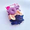 Set de Diademas para Niños Europeos y Americanos Banda para el Cabello de Donut de Nailon para Bebé Diadema Elástica Alta Lazo Diadema Ancha para Bebé