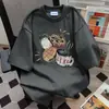 Camiseta de Verano 2025 Nueva con Estampado de Letras Graffiti Ropa de Trabajo Diseño de Nicho Manga Corta para Mujer Top Suelto Casual